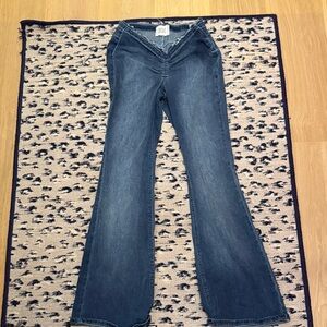 BDG Medium Blue Wide Leg Jeans